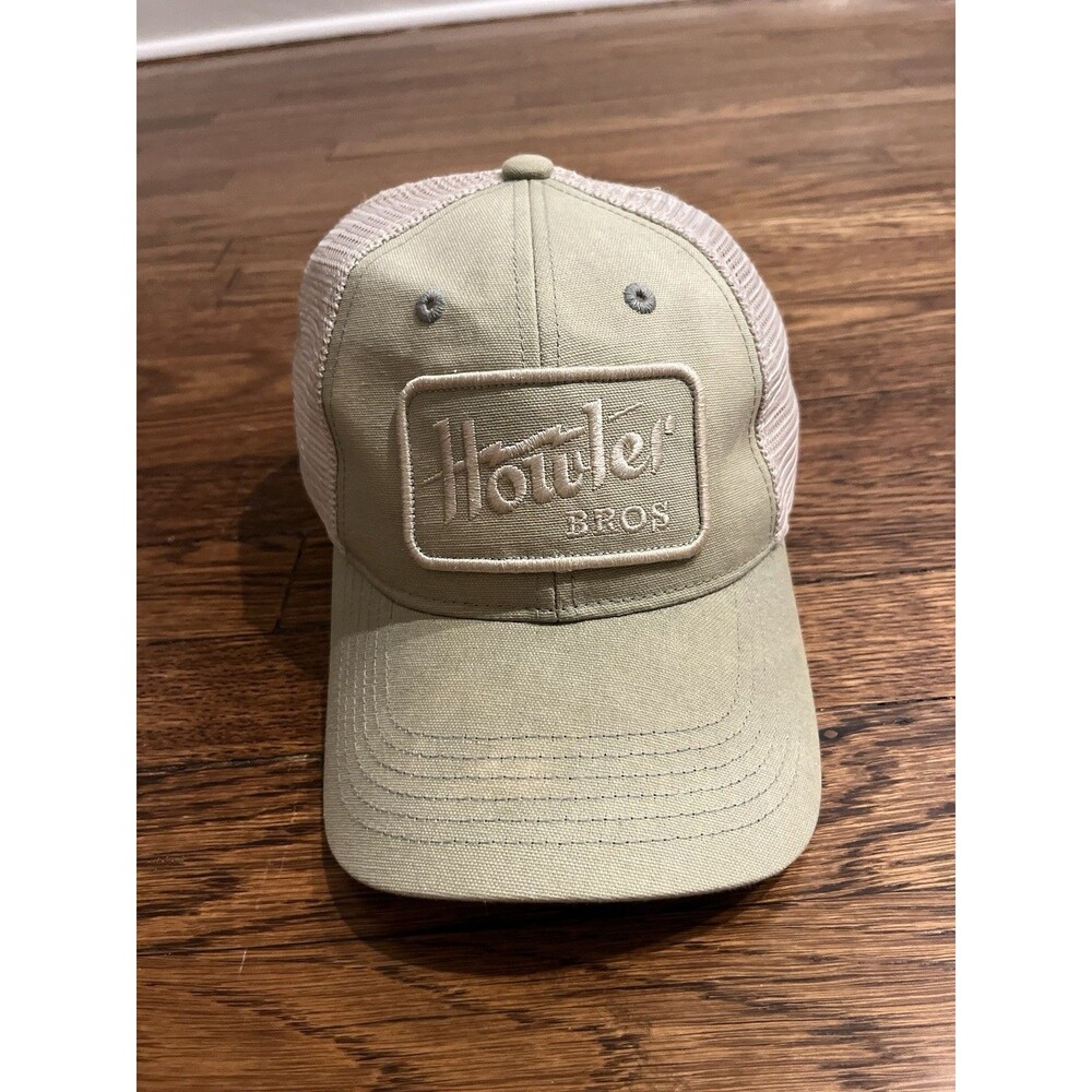 Howler Bros Hat Cap Snap Back One Size Green Mesh Trucker Mens Logo Outdoor